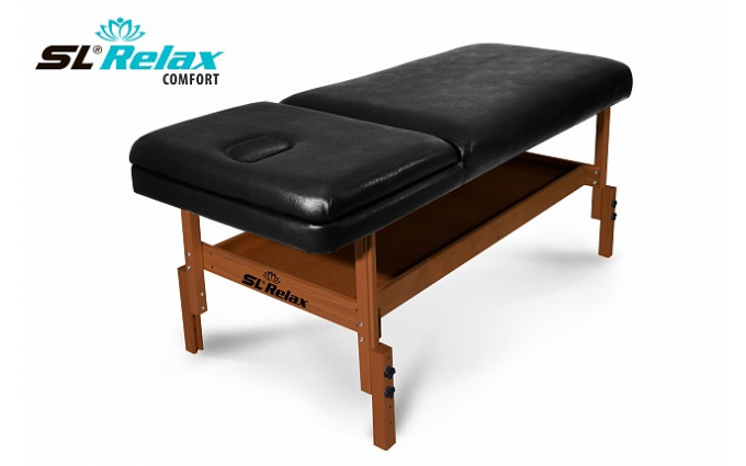 Массажный стол Relax Comfort черн.кожа* (№4)